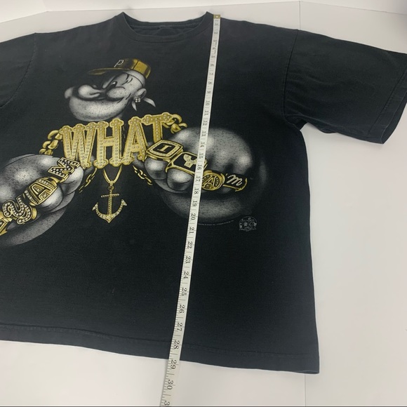 Y2K Popeye King Features Syndicate distressed T-Shirt Size XL/XXL? - Picture 3 of 12
